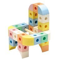 Connect a Cube kocka építőjáték - Pasztell - Építőjáték