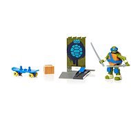 Mattel Fisher Price Mega Bloks Ninja Turtles - Street edzés Leo - Építőjáték