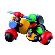 Mic-O-Mic - Motor Scooter with Sidecar - Building Set