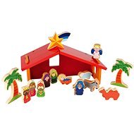 Wooden wooden colourful nativity scene - Game Set
