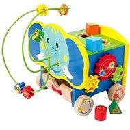 Aktívny motorický slon - Didaktická hračka