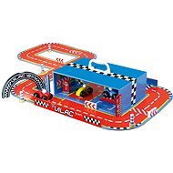 Amüsant Spielzeug Vilac - Rennway mit Autos in einem Aktenkoffer - Spielset