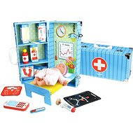 Vilac Wooden Toys - Medical Set in a Case - Figure and Accessory Set