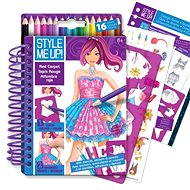 Style me up - Designer portfolio with crayons - Creative Kit