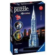 Ravensburger 3D 125951 Chrysler Building (éjszakai kiadás) - Puzzle