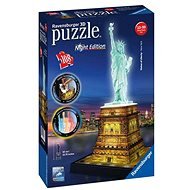 Ravensburger 3D 125968 Statue of Liberty (Night Edition) - 3D Puzzle