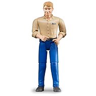 Bruder BWORLD 60006 Man - beige shirt, blue trousers - Figure