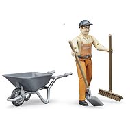 Bruder 62130 BWORLD Communal set with figure - Figure