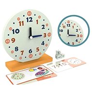 Bavytoy Wooden Learning Clock Game Set - Educational Clock
