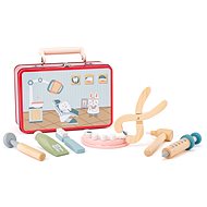Woody Dental case with accessories - Kids Doctor Briefcase