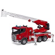 Bruder 3591 Scania Super 560R fire truck with swivel ladder and water pump - Toy Car