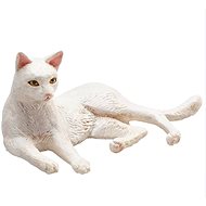 Mojo Fun Cat white lying - Figure