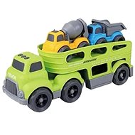 Bavytoy Set truck with cars green - Toy Car Set