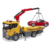Bruder 3552 Towing vehicle Scania Super 560R and Bruder Roadster - Toy Car