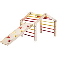 Tuktuk Montessori climbing frame - coloured - Children's Climbing Frame