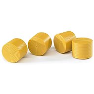 Bruder 2344 Round bales yellow for 2121 4 pcs - Expansion for Cars, Trains, Models