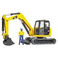Bruder 2466 Minibagger CAT with figure - Digger