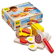 ERZI Food slicing sandwich set - Toy Kitchen Food