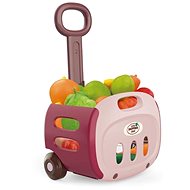 Bavytoy Shopping cart with accessories pink - Toy Shopping Cart