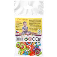 Ideal Box Céčka 100 pcs - colour mix, mix of many shapes - C's