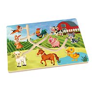 Hope Toys Wooden Labyrinth Farm - Motor Activity Maze