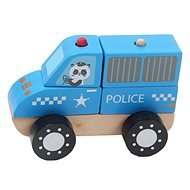Hope Toys Dřevěné autíčko Policie - Toy Car