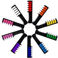 Chalk hair colours with comb 10 pcs - Hair Chalks