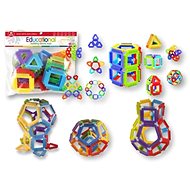Askato 3D building sets different shapes 18 pieces - Building Set