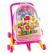 4sleep Construction set in case, pink - Building Set