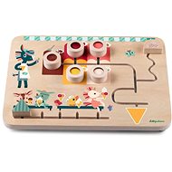 Lilliputiens Wooden panel - ice cream maze - Motor Activity Maze