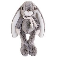 Bukowski Design Cornelius zajac 30 cm, sivý, so šálom - Plyšová hračka