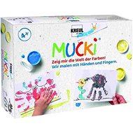 Kreul Set Mucki Let's paint with hands and fingers - Fingerpaints