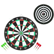 APT Oboustranný terč 37 cm a 6 šipek - Dartboard