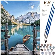 ISO Creative painting by numbers 40 × 50 cm, Lake - Painting by Numbers