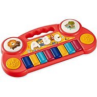 Aga4Kids Dětské piano, červené - Children's Electronic Keyboard