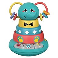 Bavytoy Pyramid elephant, interactive - Stacking Pyramid