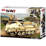 Sluban WWII M38-B0695 German Half Track tractor - Building Set