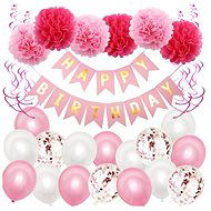 Zentrada Sada nafukovacích párty balónků Happy Birthday - Balloons