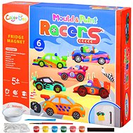Kruzzel 22430 Set for making magnets - cars - Creative Kit