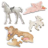 Vemkel Wooden Puzzle Farm animals - Wooden Puzzle