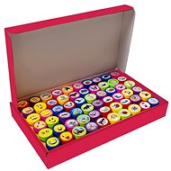 Kruzzel 22388 Children's self-inking stamps 60 pcs - Children’s Stamps
