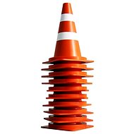 Siva Slalom cones 10 pieces, height 8 cm - Signal Cone