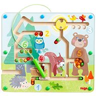 Haba Wooden Magnetic Labyrinth Forest Animals - Motor Activity Maze