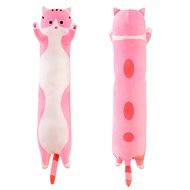 MDS Plyšová kočka pro děti 70 cm, růžová - Soft Toy