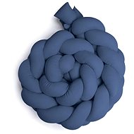 Maceshka Muslin knitted mantilla blue - Crib Bumper