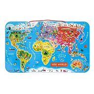 Janod Magnetic World Map - Map