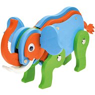Vergionic 7094 Wooden 3D Elephant Kit - Building Set