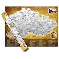 SENZANAKUPY Stírací mapa Česká republika - Map