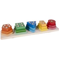 Kruzzel 22492 Wooden jigsaw for children, 16 pieces - Puzzle