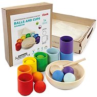 ULANIK Rainbow: balls in cups - Montessori Toy